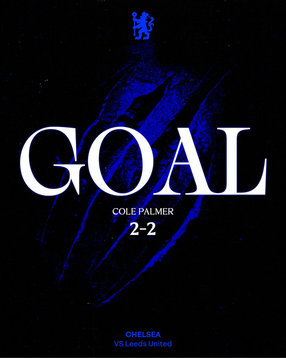 ChelseaFC's tweet photo. Cole does it again!! 😁

🔵 2-2 🟡 [55] #CFC | #CarabaoCup https://t.co/nHE7fZ9G86
