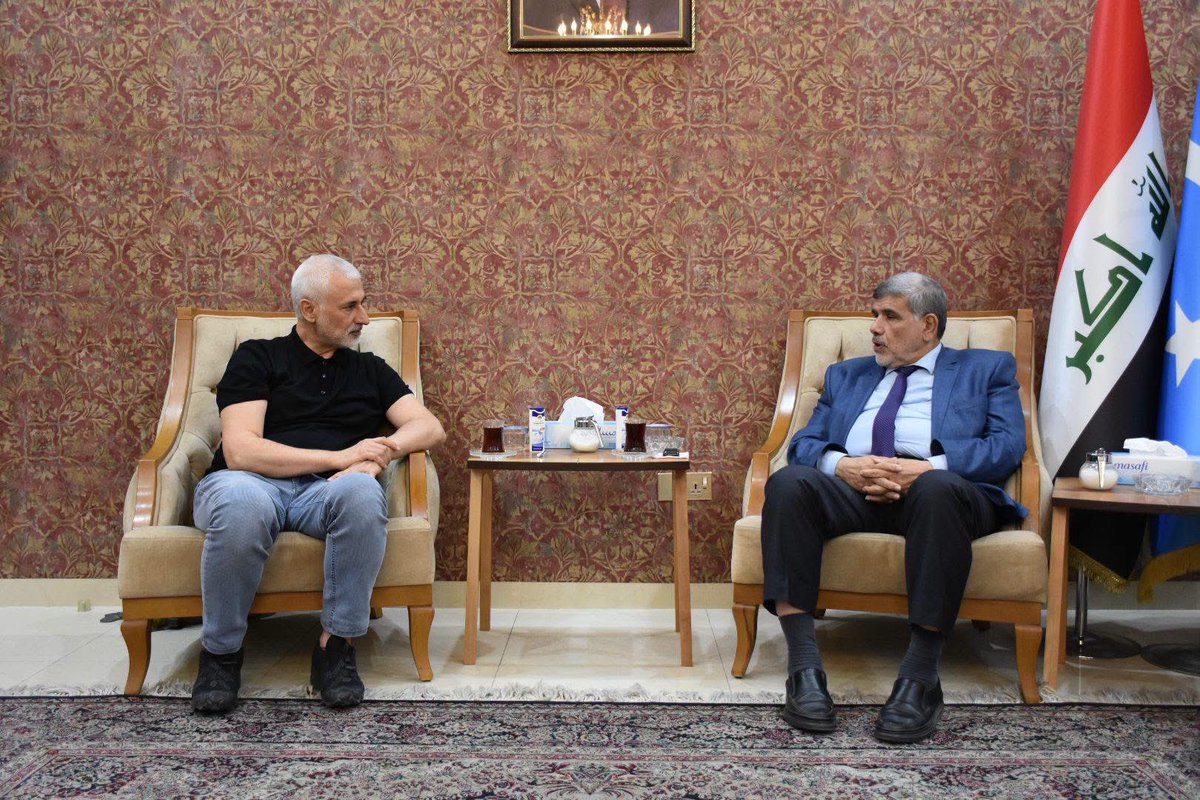 ADALETPARTI2004's tweet photo. استقبل السيد صباح حسين أوغلو، رئيس حزب العدالة التركماني، السيد مراد يلماز، رئيس وقف اليتيم في تركيا، والوفد المرافق له، في مقر الحزب. https://t.co/03SWCS7PY3