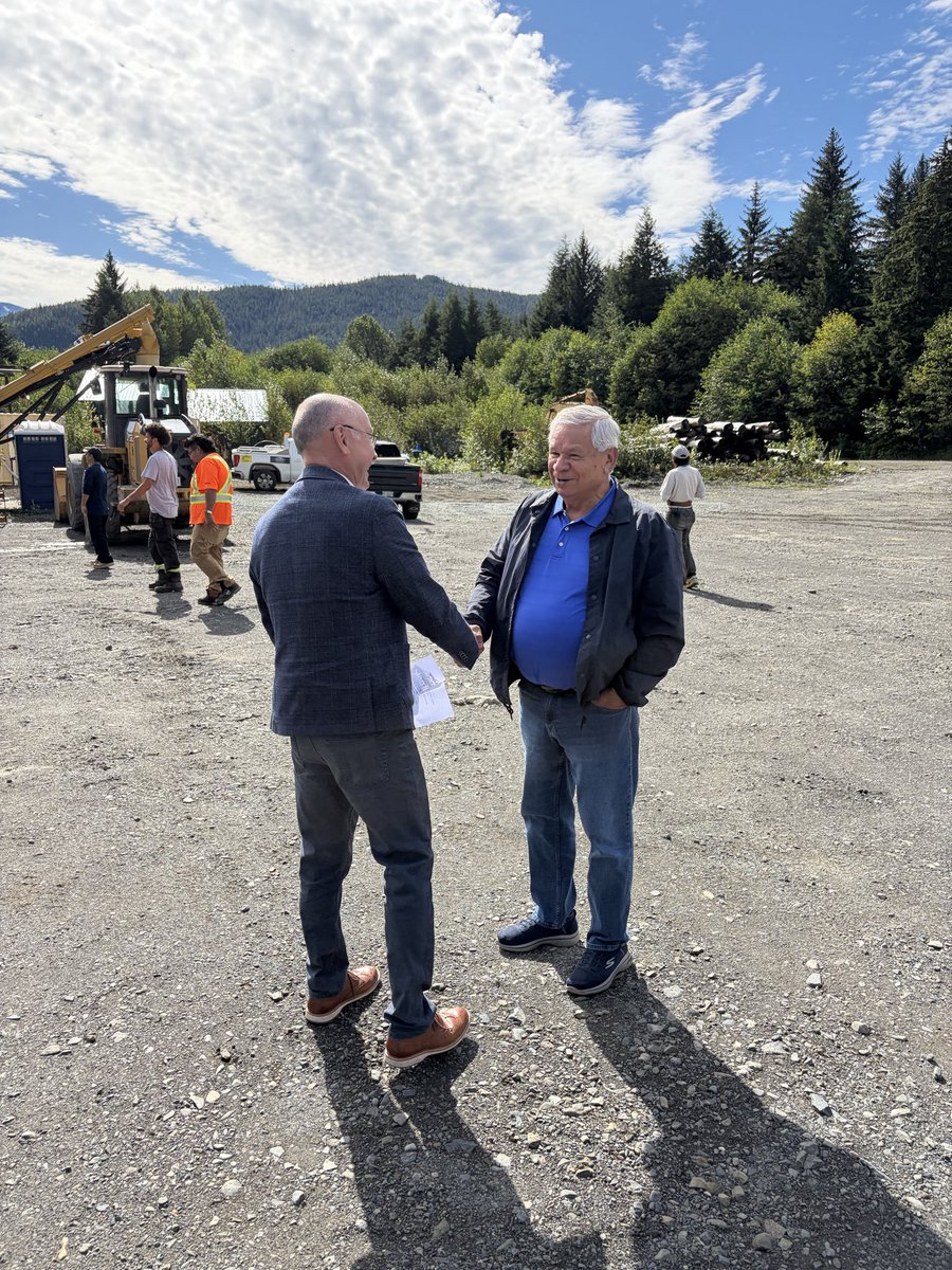 ellisbross's tweet photo. Last week, I had the opportunity to attend the blessing of the new Hagwil’ook Contracting Concrete Plant in the Nisga’a Village of Laxgalts’ap.

What they have accomplished is impressive. Bringing private sector investment and enterprise into a northern community is no easy task. I know firsthand how difficult it can be as I tried to accomplish something similar when I was Chief but failed.

This project shows that Laxgalts’ap is open for business, investment, and partnerships that can create real opportunities for the community and the north.

I envy what they have been able to accomplish, and I congratulate everyone involved in making this project a reality.