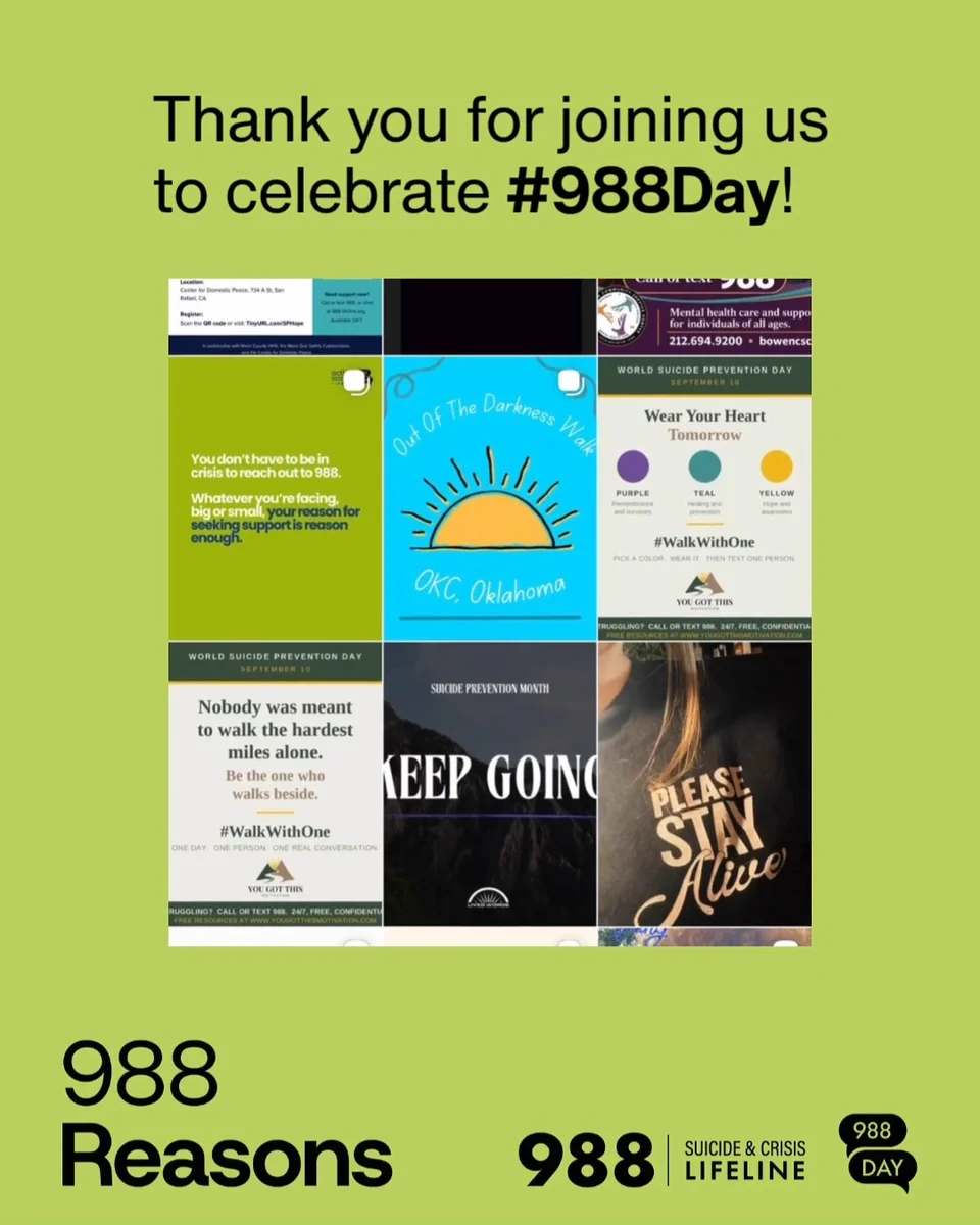 988 Suicide & Crisis Lifeline (@988Lifeline) / X