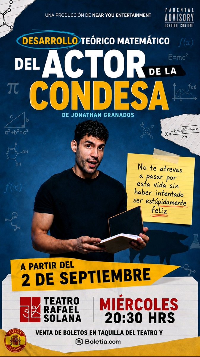 venalteatroMX's tweet photo. Tenemos pases dobles para que asistan a  HOY a "Desarrollo del actor de la condesa" 8:30pm en el Teatro Rafael Solana 🎭

Únicamente:

🌟 Like y RT  
🌟 Nombre completo

Ganadores al azar 🥳🎭 https://t.co/4rsJRzBFx5