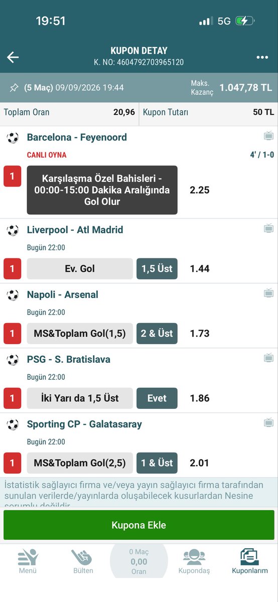 BilalErgin0's tweet photo. @kabasakalsahada Al bendende o kadar son dk iptal etmeseydi 20 oranı cukkalıyorduk https://t.co/LXPqxI7fEH