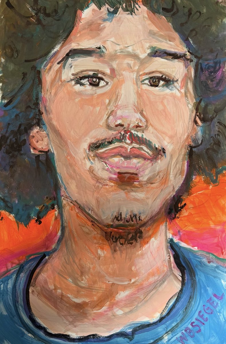 WilmaBulkinMD's tweet photo. Friends 2026. Anthony. Wilma’s Art. https://t.co/hpeFEdVcAG