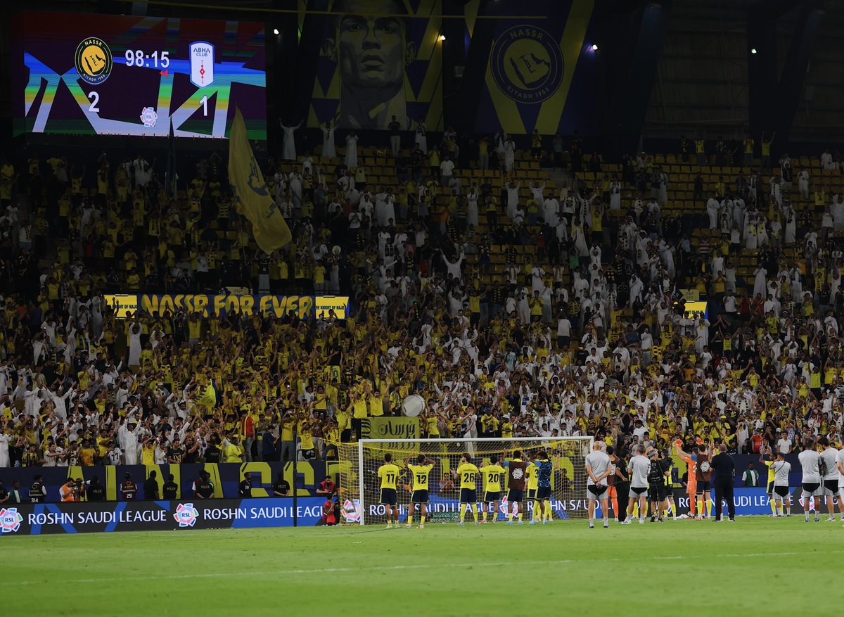 AlNassrFC's tweet photo. لا والله إلا مرحبا بالصعوبات
حنّا لهـا … دام ذولا سنـدنـا 💛 https://t.co/eLbxgs61ZD