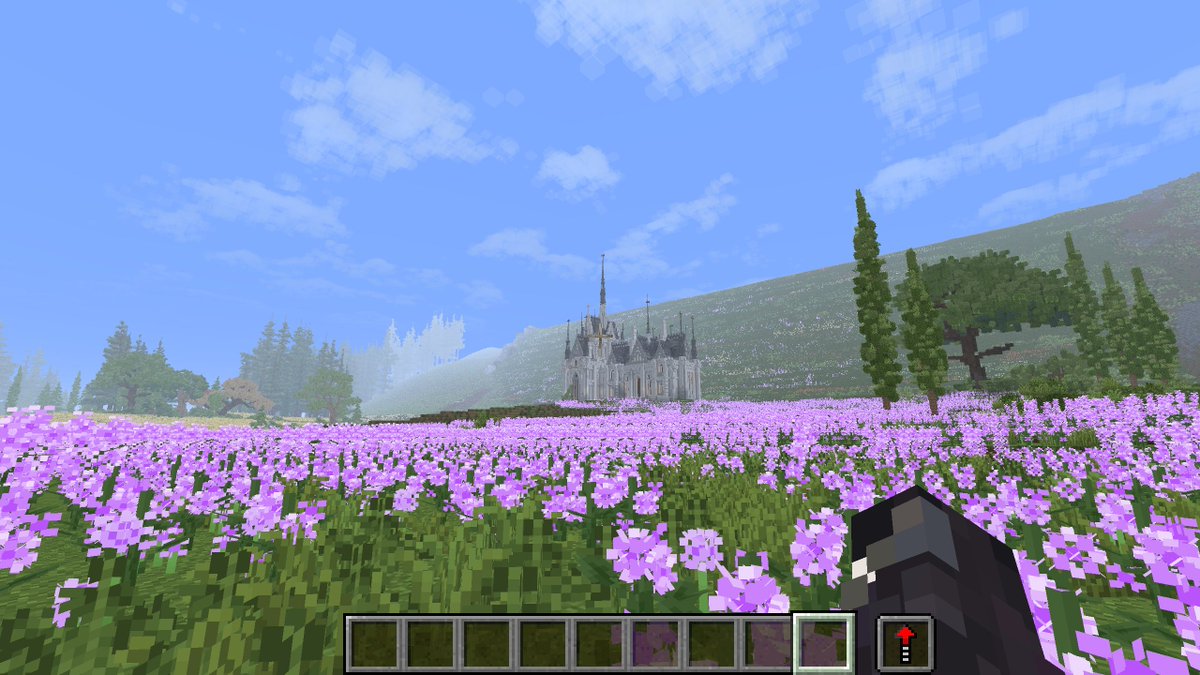 Inailuzzzzzzz's tweet photo. 本当にこんな場所、世界のどこかにあるのかな？
#Minecraft 
#minecraft建築コミュ 
#Minecraftbuilds
#minecraft建築 https://t.co/FWDwPyeonK