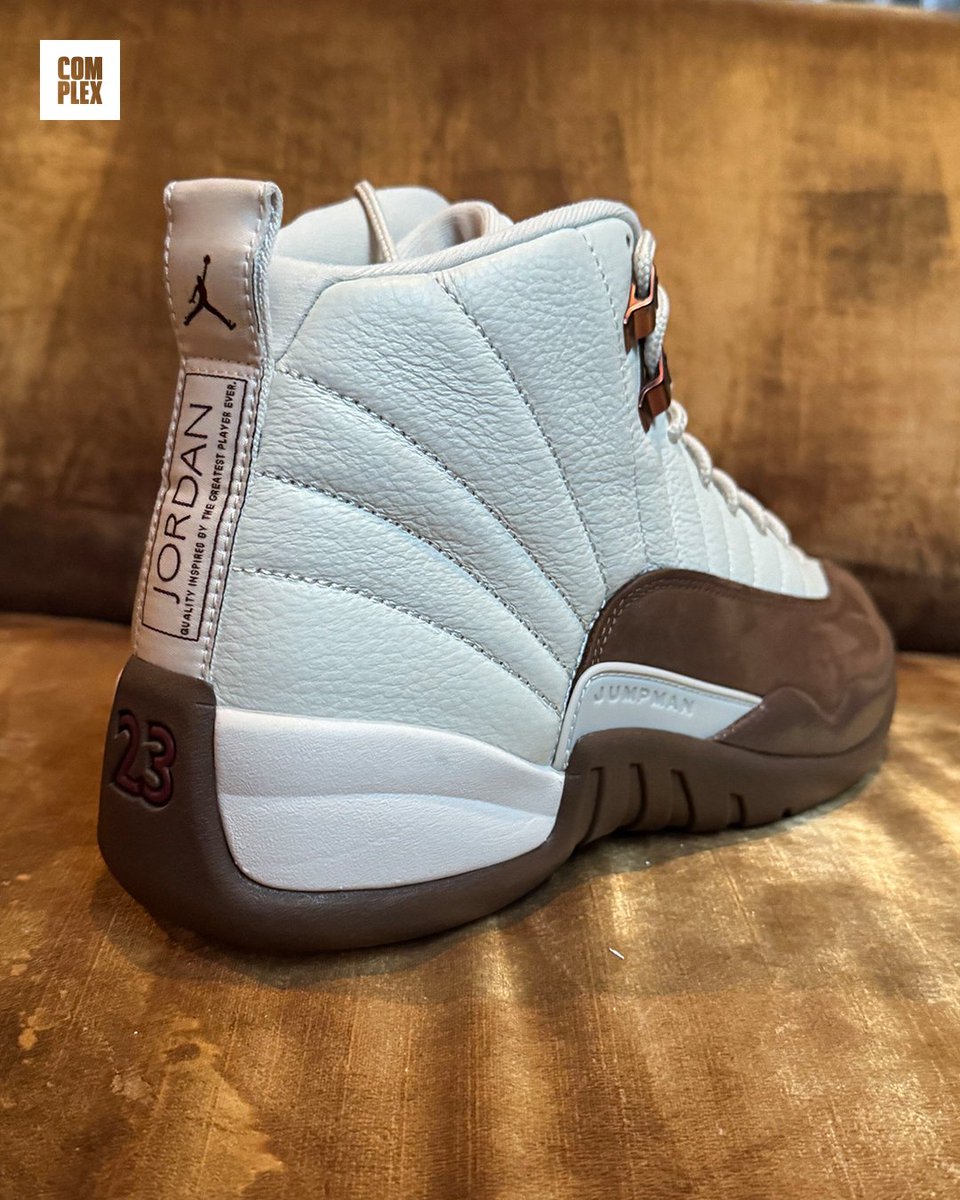 ComplexSneakers's tweet photo. Detailed look: Air Jordan 12 "Fireside" 🪵🔥 https://t.co/ozYKjbW6dS