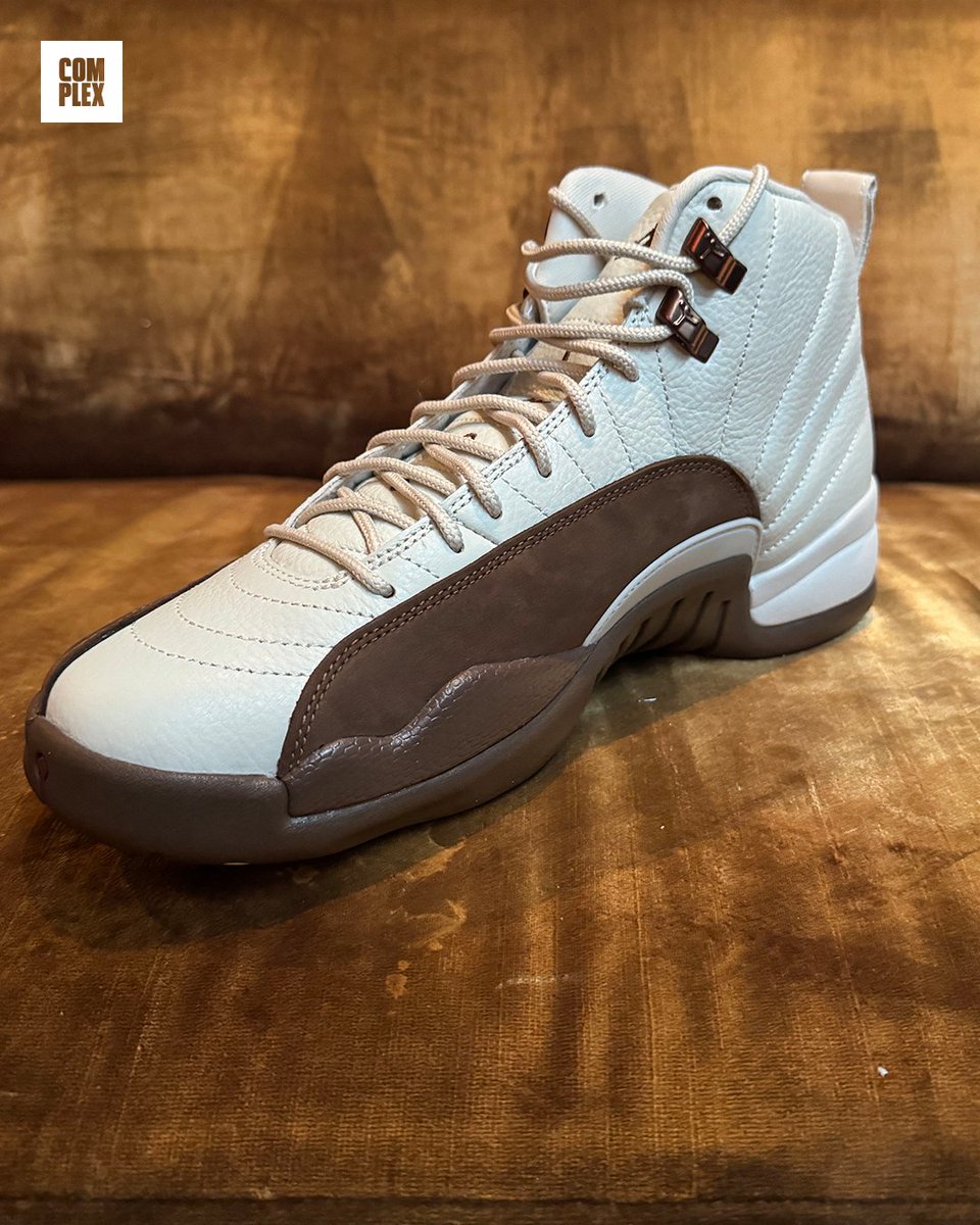 ComplexSneakers's tweet photo. Detailed look: Air Jordan 12 "Fireside" 🪵🔥 https://t.co/ozYKjbW6dS