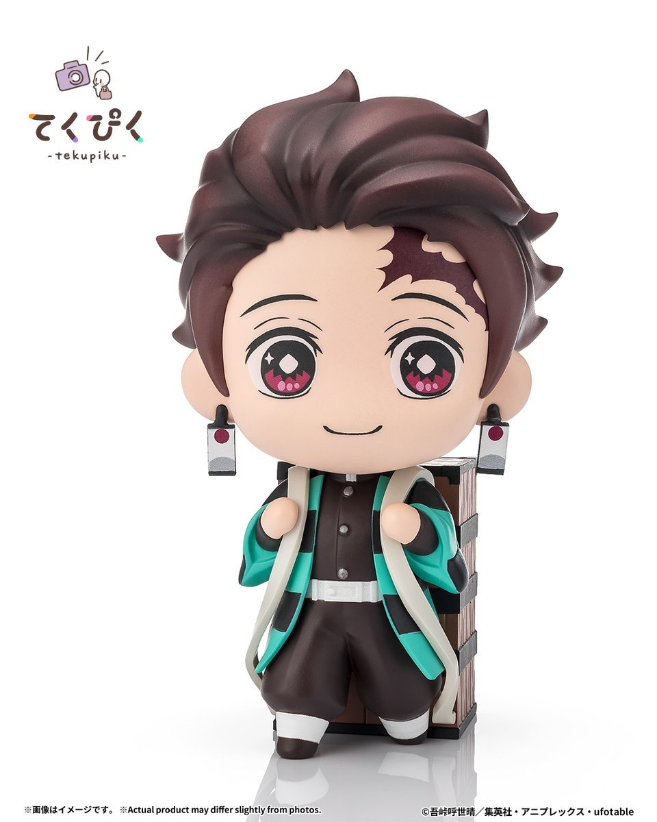 t_features's tweet photo. 【今週の新商品】

アニメ「#鬼滅の刃」より
「てくぴく 竈門炭治郎」が一般店頭にて9月12日(土)新発売！
📋商品詳細→ https://t.co/6sidBneChv

いつでも、どこでも。あなたと、一緒にお出かけ！日々の暮らしや、いろんなところへお出かけするシチュエーションに寄り添うフィギュアです！
#てくぴく https://t.co/DRmnjR0fbg