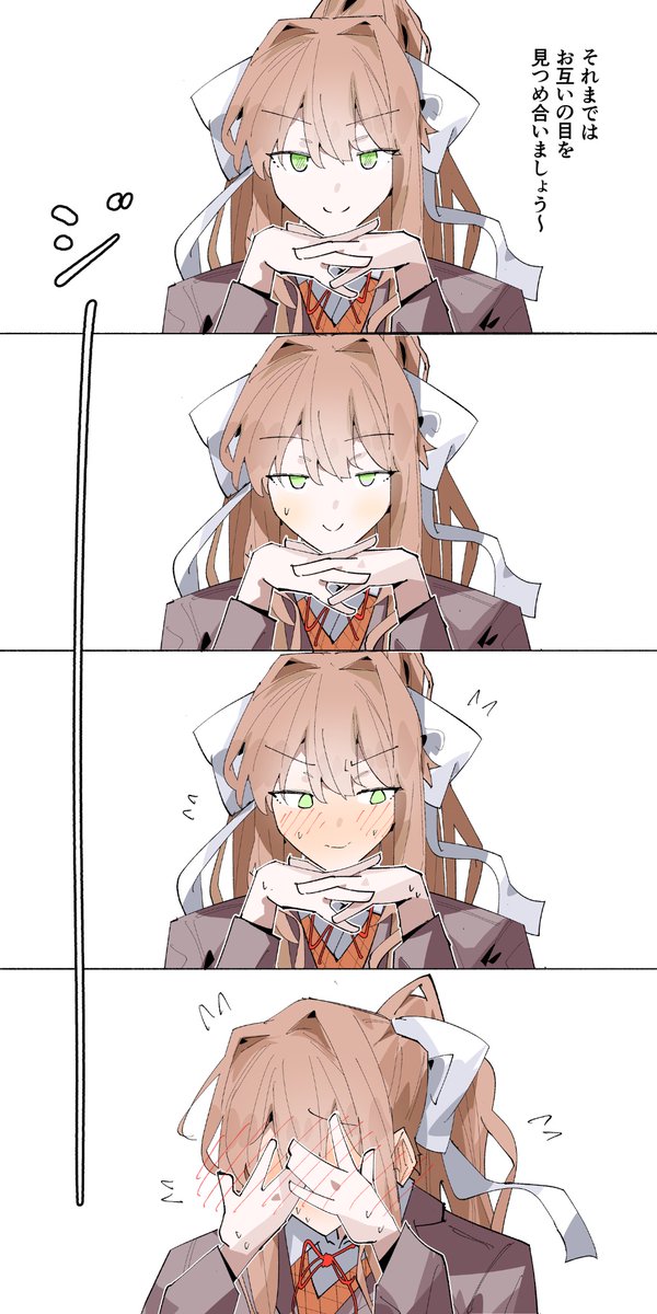 zabu_ton123's tweet photo. #ddlc https://t.co/sTmuSQpN2e