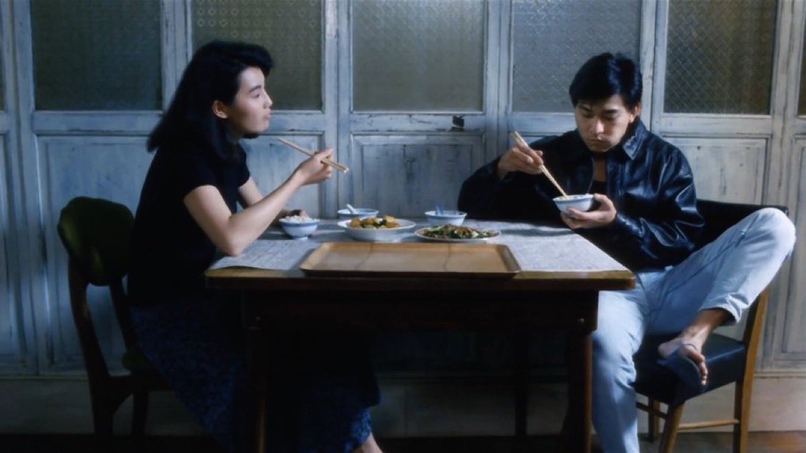 neiuuu's tweet photo. As Tears Go By [旺角卡門] 1988 • Wong Kar Wai https://t.co/4EW2jGtODQ