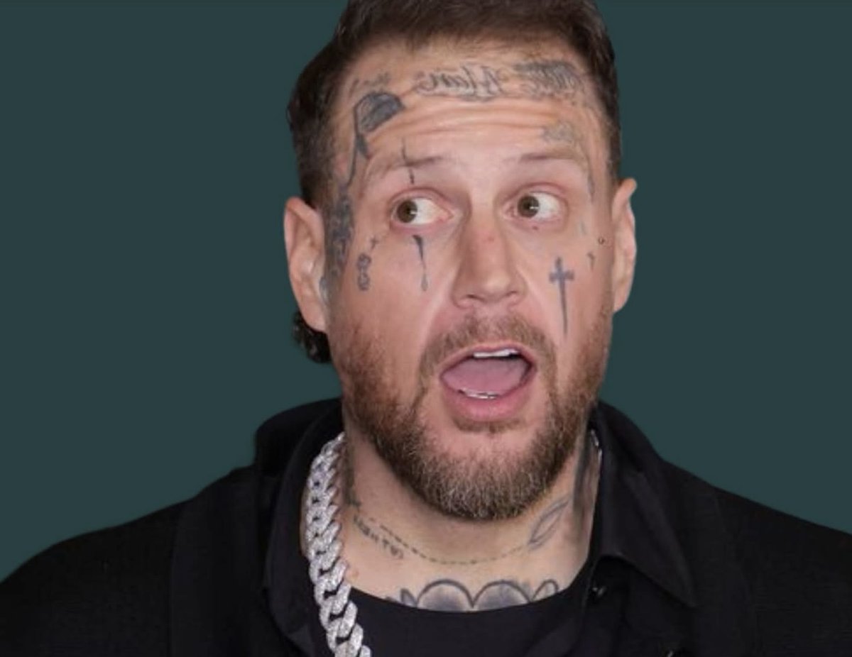 UnmaskTheSys's tweet photo. 🚨 MORE BAD NEWS FOR JELLY ROLL THIS MORNING — THE LABEL THAT BUILT HIS BRAND AND MADE HIM A SUPERSTAR HAS DROPPED HIM LIKE A BAD HABIT!

“It’s unfortunate that we had to take this extreme measure,” said Vice President of Sony Records Joseph Barron. “Sadly, Jelly Roll broke the cardinal rule: Don’t alienate your own fans.”

Barron made it clear that the company isn’t interested in taking a side and that dropping the flailing artist was a business move.

“He’s bad for the bottom line.”

Share this everywhere so the bottom line stays exposed!