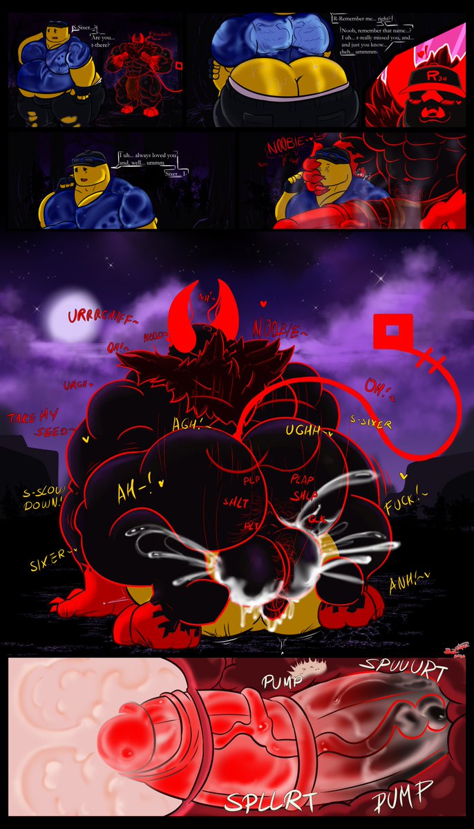 IntoBuzzness's tweet photo. Sixer x Noobie comic, finally done ❤️💛 https://t.co/LpFLf6qxOz