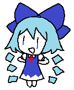 blobtonight's tweet photo. cirno doodle i drew for last year's cirno day #touhou #東方Project https://t.co/FAOm5UwJUn