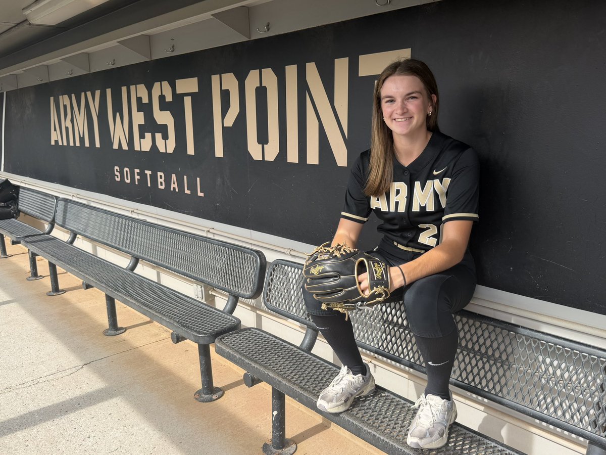 GraceSander2027's tweet photo. Thank you @ArmyWP_Softball for an amazing visit! I enjoyed getting to spend time with the players &amp; coaches and learning more about this special opportunity! #GoArmyBeatNavy 🇺🇸@JenConsaul @jessgorman01 @starsnationalfp @starsnationalfp @_coachrachel @CompleteGame @CoastRecruits https://t.co/AwrkiRNDFY