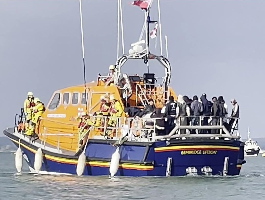 snigrintrigrin's tweet photo. #BBCSouth The RNLI have been typically operating a taxi service for illegal, economic, young fighting age males for years. Not as a response to true emergency situations.
It's a fact many do not support the charity anymore. The UK taxpayer has had enough! Nobody voted for this https://t.co/NEkZTZOQmg