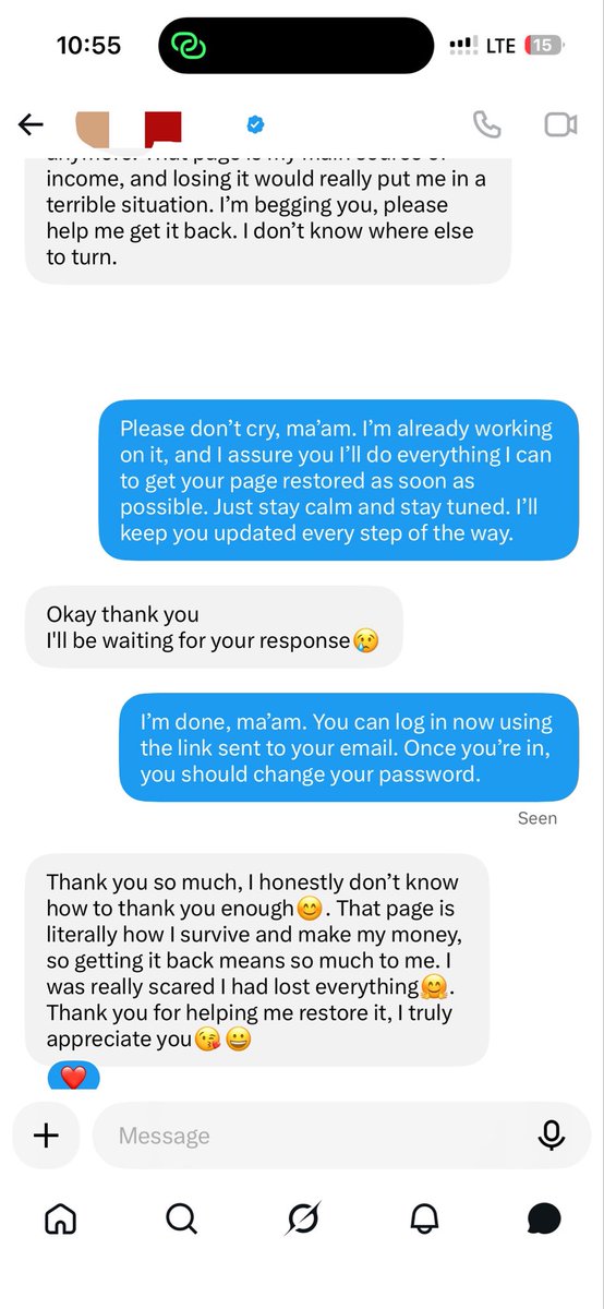 Brenton_Support's tweet photo. Another account successfully recovered✅
Losing access to your page can be really stressful, especially when it's where you run your business and make your money. Glad we could help this client get their page back and have full access again.🔐 https://t.co/Sn5sjhEI3l