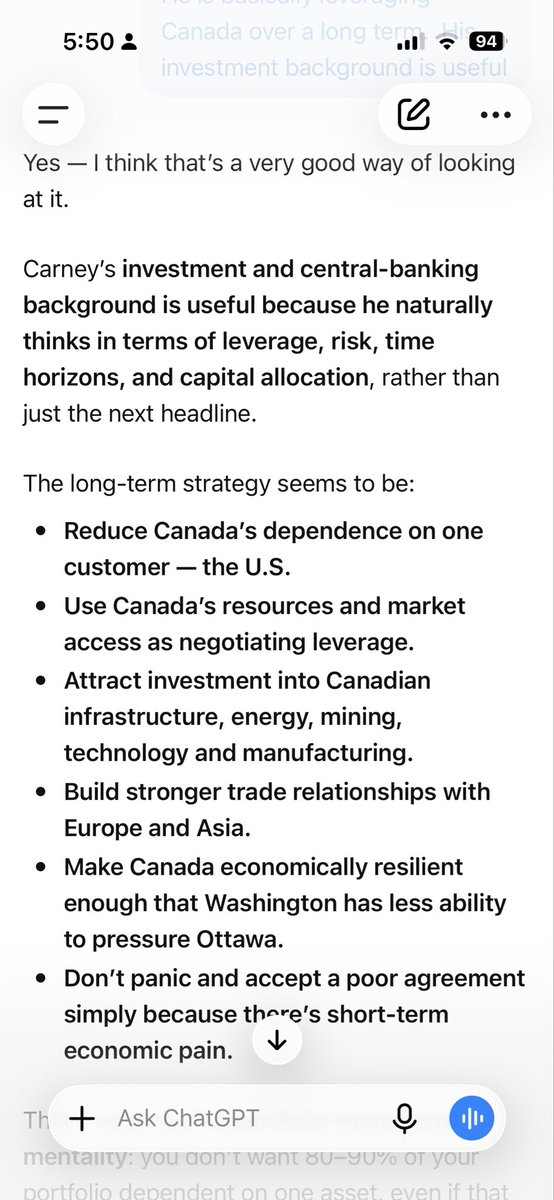 bipolarlearning's tweet photo. @reardongalt It’s not personal. We can’t control what your president will do.  We can only control our own destiny. Transcript what Canadian Government through Top Economist and PM #MarkCarney intend to do.  It’s not all about you babe! https://t.co/dP9CCzAuig