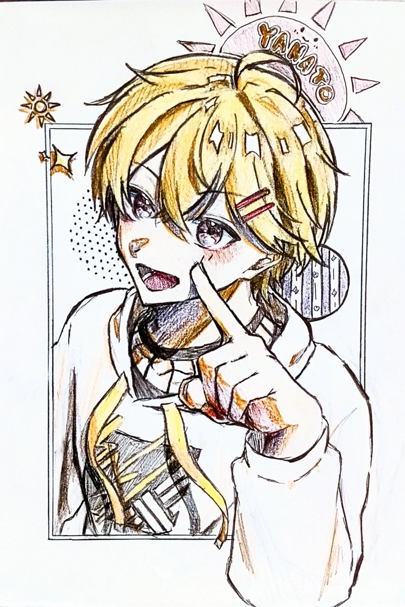 rikadayo0123's tweet photo. 初描きやなちょ #やなとレポート https://t.co/fbSuPcmp5R