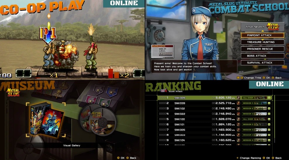 gamespark's tweet photo. 『メタルスラッグ』シリーズ10作品収録！『METAL SLUG ULTIMATE COLLECTION』はオンライン協力やリワインド機能搭載。2027年発売
https://t.co/LQq6vVSrOK
協力プレイは世界中のプレイヤーと遊べる＆フレンド招待機能あり 
https://t.co/NUA8EftT52 https://t.co/JdayhmoD0F