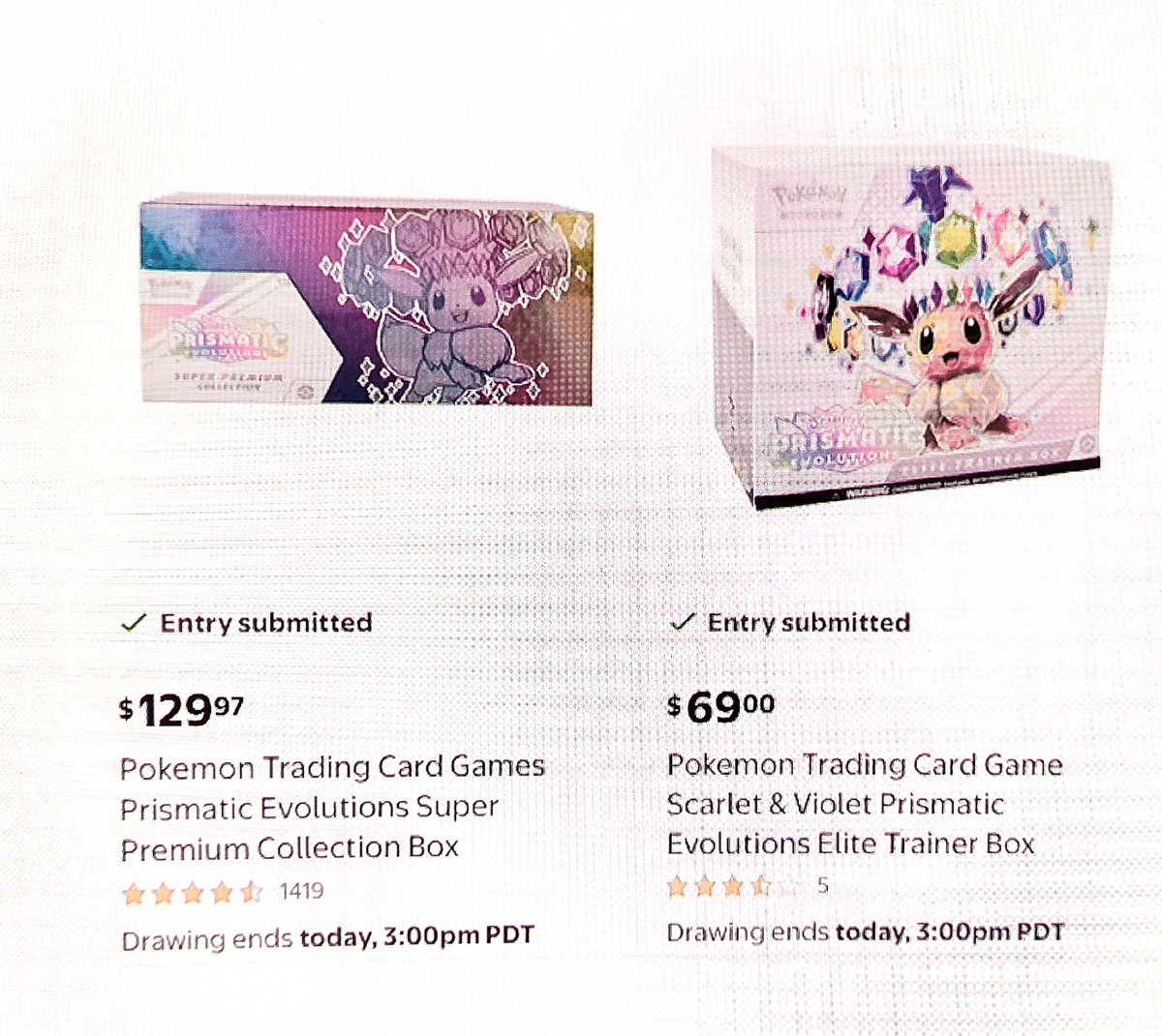 VRuleTCG's tweet photo. Hasn't worked yet but it is totally worth a try again. Beats sitting in a virtual line for 2 hours and still get nothing. #pokemon #ad #walmart 

https://t.co/nQ1W7HAWJa https://t.co/3ozXTXumhx