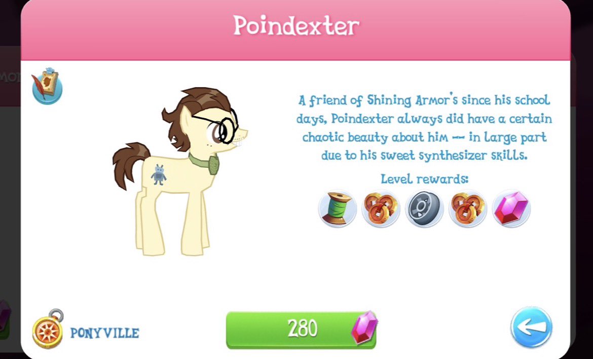 hinc11003's tweet photo. Characters in My Little Pony the Mobile Game pt.151 shining Armor’s old friends #Gaffer #8bit &amp; #Poindexter https://t.co/PdOmhkQ3Xq