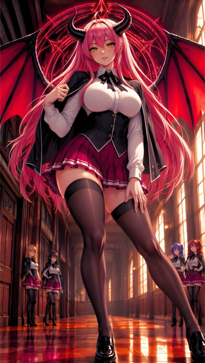 lemonrain_music's tweet photo. SFW content
My OC #Eisheth in a #HighschoolDxD uniform! 🏫👿
You think Issei would fall for her? #Oppai
#AIart #LemonRain #Eisheth #OC #AIartcommunity #HighscoolDxD #AnimeArt #OppaiOppai #Būsuto #Boost #SFW https://t.co/PeZx7De9vn