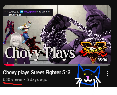 ChovySalts's tweet photo. holy cow i did NOT expect 630 views so fast...

thank you guys again :3 I had some ideas back from months ago (the first sts2 run, the chovy birthday uni2 bracket review, etc.) that i should finish if people are curious , feel free to lmk what else you guys are innerested in https://t.co/AE4Zfk6hjQ