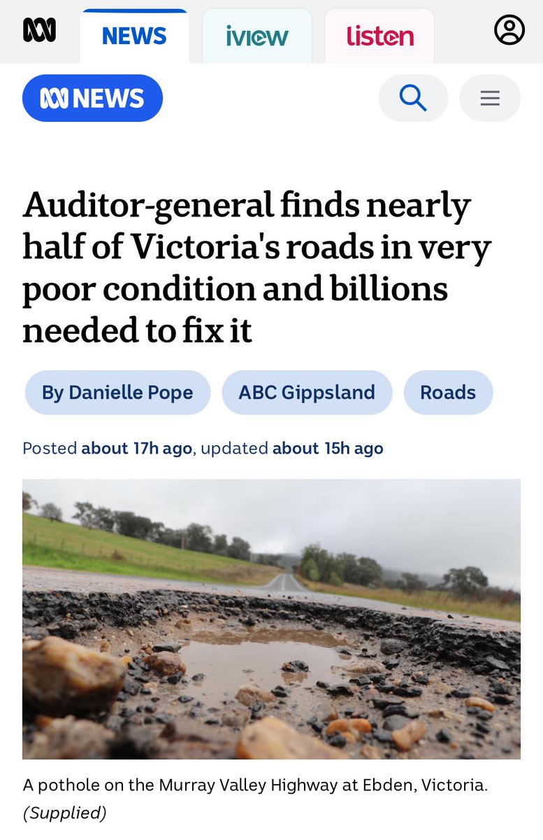 rtralphy's tweet photo. The true poison of Daniel Andrews & Jacinta Allan keeps unfolding with soft on crime - for votes - policies, allowing roads to fall into ruin - to spend $ where they could congratulate themselves - & CFMEU corruption
Their penalty? 250,000 per year for life https://t.co/iS005x2d67