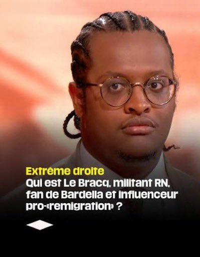 Drakeoz_G's tweet photo. Faudra quand même m’expliquer la légitimité de Le Bracq à être invité sur LCI pour poser des questions à des invités politiques.

Je ne comprends vraiment pas : militant pro-déportation, propos racistes et impliqué dans du cyberharcèlement sexiste… https://t.co/g5NM8AJsaC