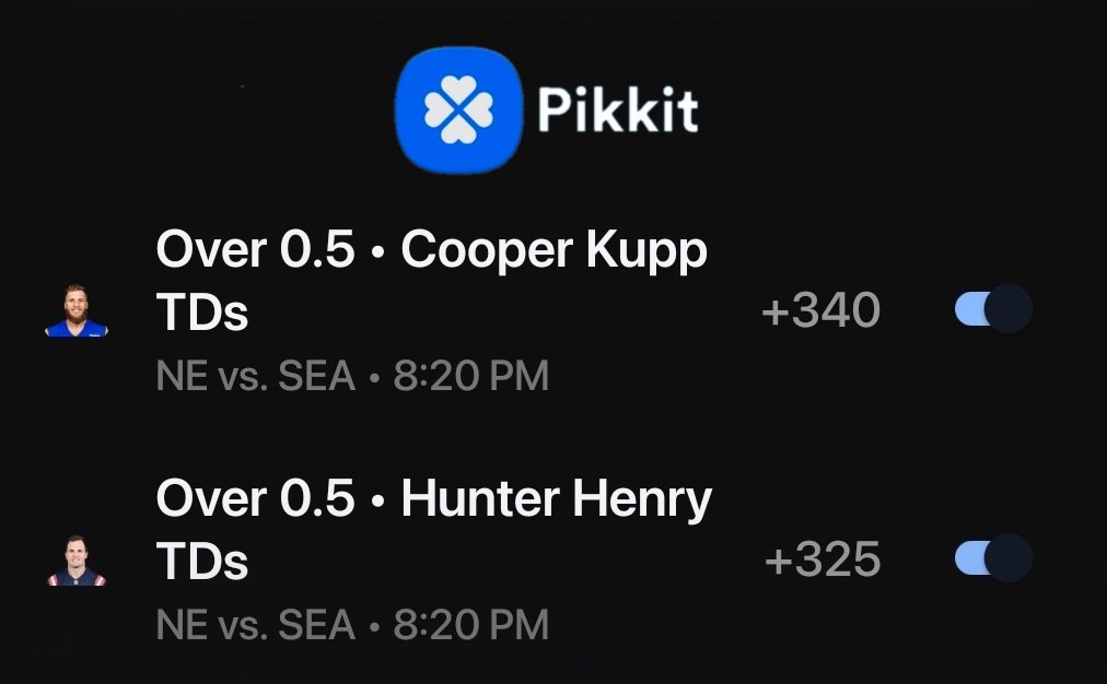 FGBProjections's tweet photo. Top ATTD Parlay for SEA vs NE.

Golden Duo's were +19 units in 2025 when parlayed. https://t.co/tfLSMpxZwa