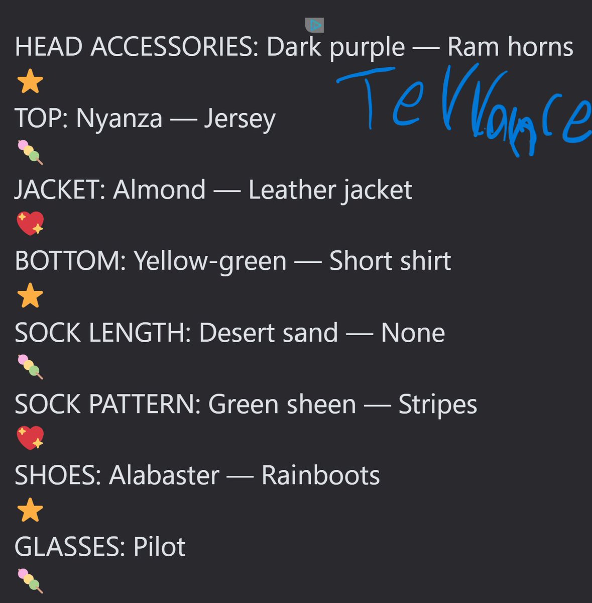 JackSmithiyx's tweet photo. Made this with https://t.co/t5eYWShqXC
It gave me this when I typed Terrance's name in. The colors are terrible. I'll make another one with different colors. https://t.co/JxkwVctRIp