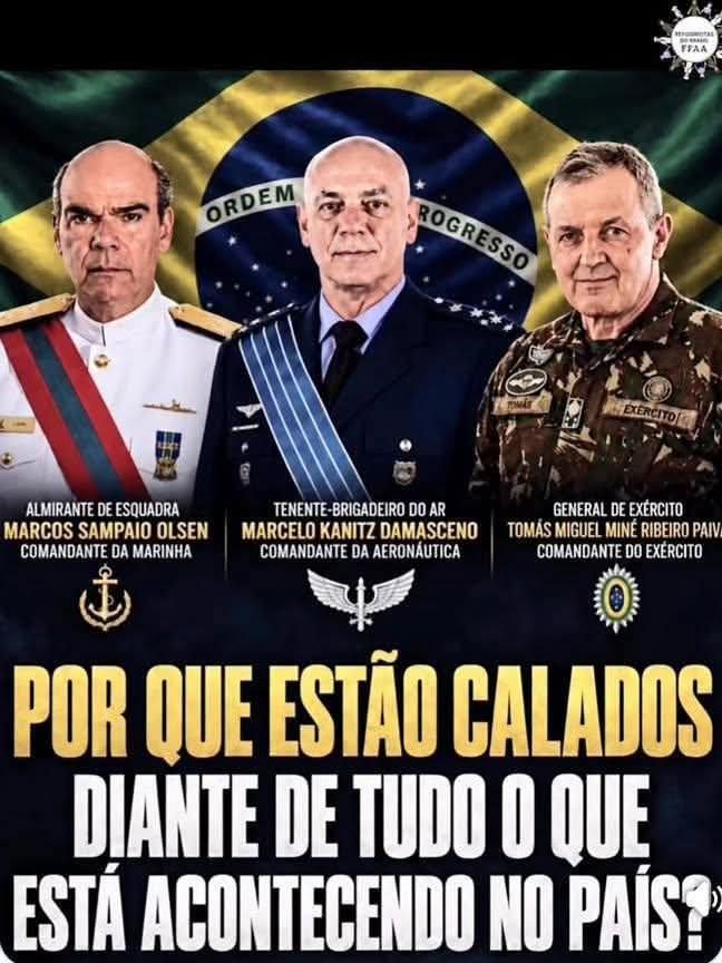 Caverna1617039's tweet photo. MERDAS!!!  @fab_oficial      @exercitooficial @BrasilMarinha https://t.co/Y6zHBermbe