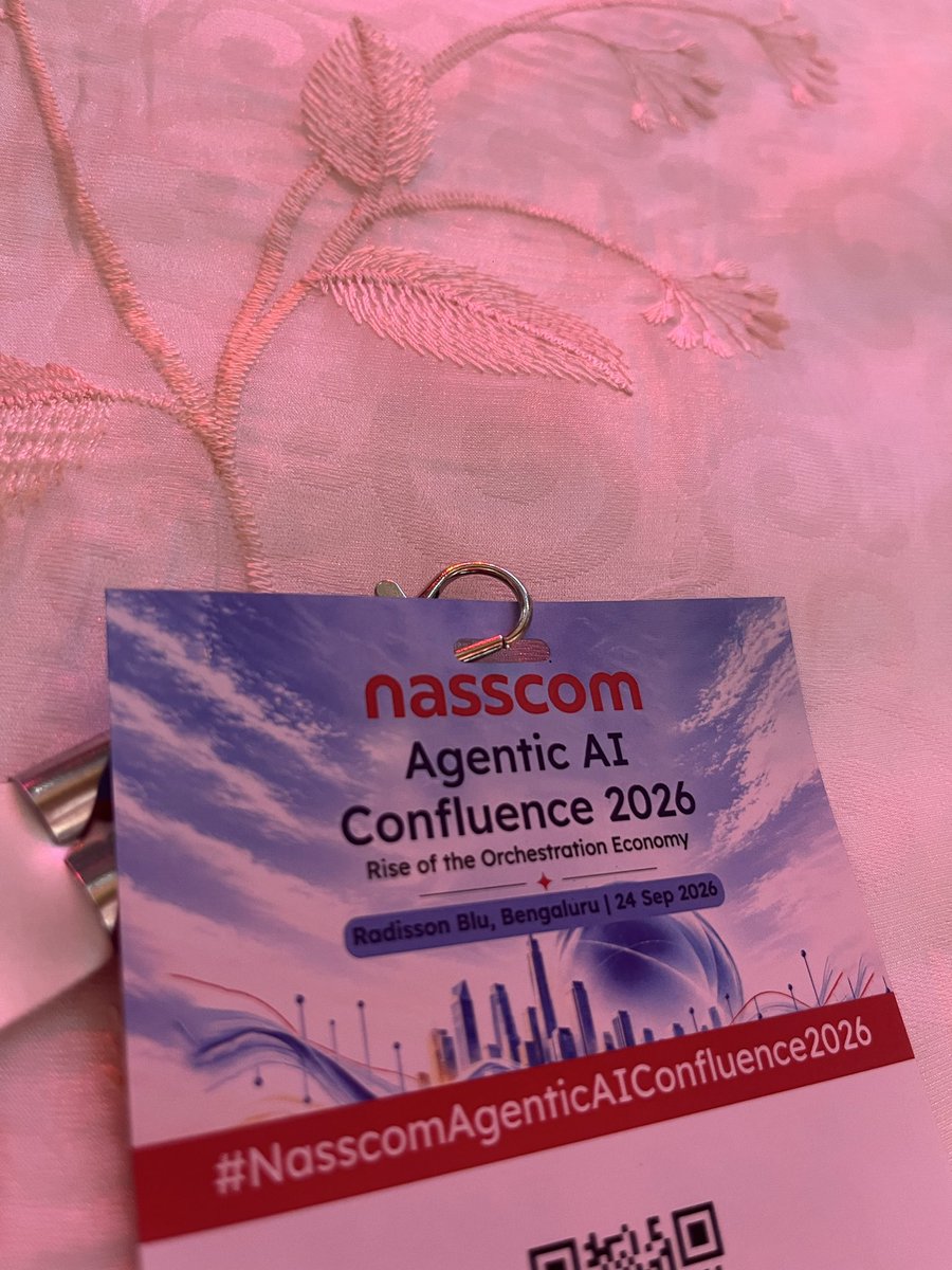 Richa077's tweet photo. @SentiansHive Glad to represent as Founder at Nasscom https://t.co/fVc2jytadW