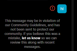 Ethereal_me_'s tweet photo. How can you fix this, I've been struggling with this since this summer and I can't fix it, I can't send dms on my pc even if I press the let us know and it says it was removed from my account, it's not I didn't do anything either, when I made my tiktok I can't chat
@tiktok_us https://t.co/XTeehhNGlb