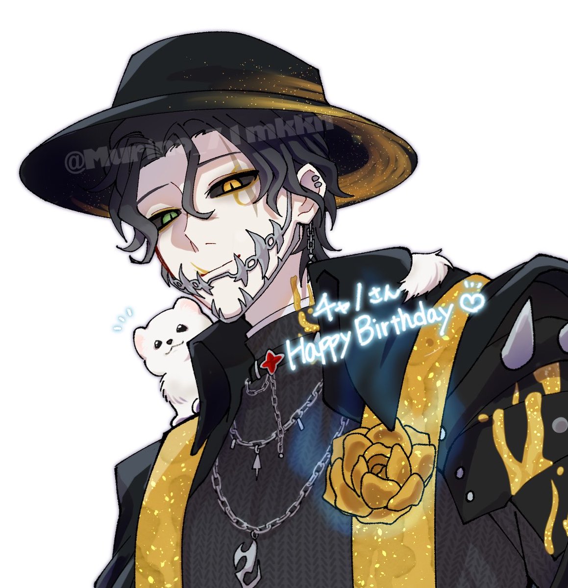 Murino_71mkkn's tweet photo. これはﾁｬﾉさんに捧げた金箔さん https://t.co/TrRKmNFNfp