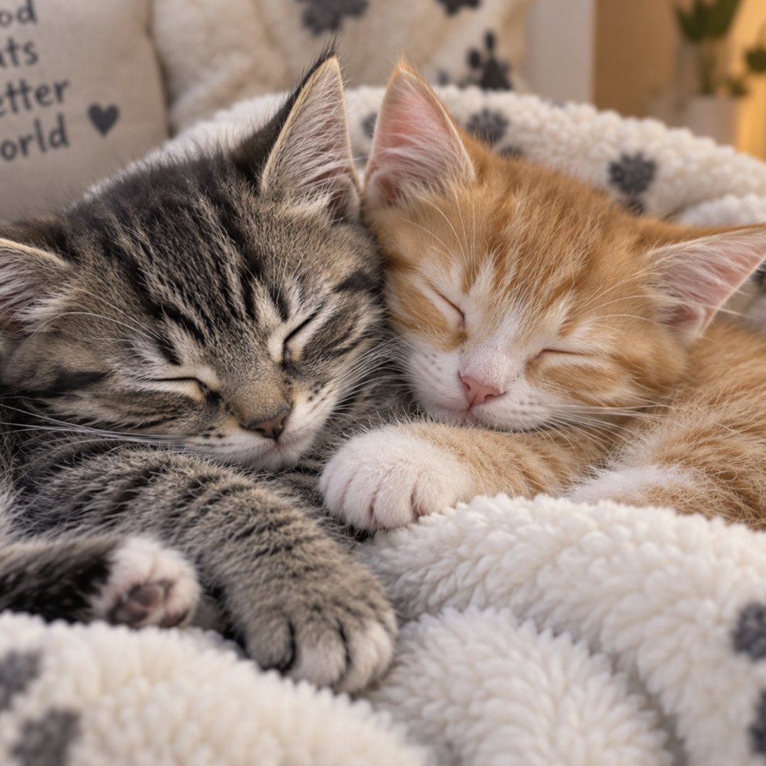 Vetzentrum7's tweet photo. Cute cats cuddling | niedliche Katzen kuscheln #cat https://t.co/zcnaAwbzcx