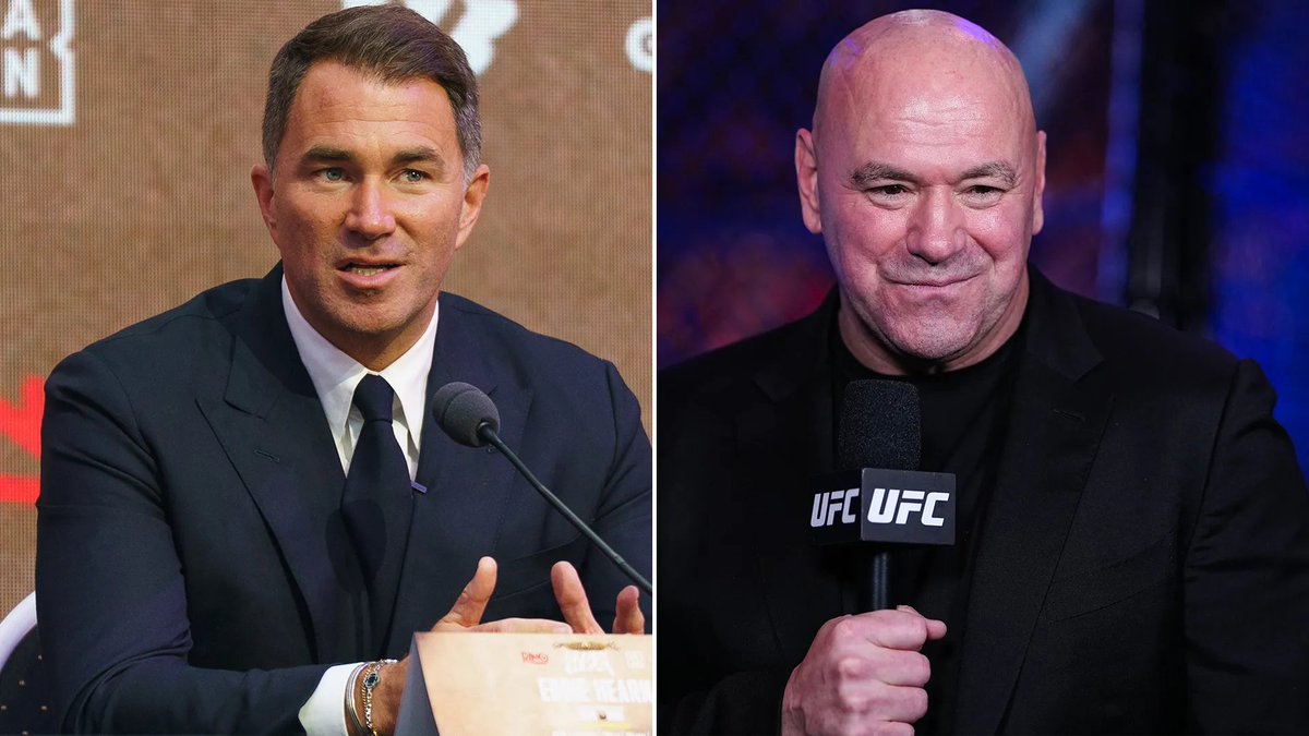 EverythingBoxi2's tweet photo. 🚨 BREAKING: Eddie Hearn responds to Netflix claiming Dana White will be involved promotionally in Anthony Joshua-Tyson Fury:

"We expect the contracts to be honoured and unless we decide otherwise, Dana White cannot be involved in the fight.” [@Independent] https://t.co/6MnQ7PK8F7