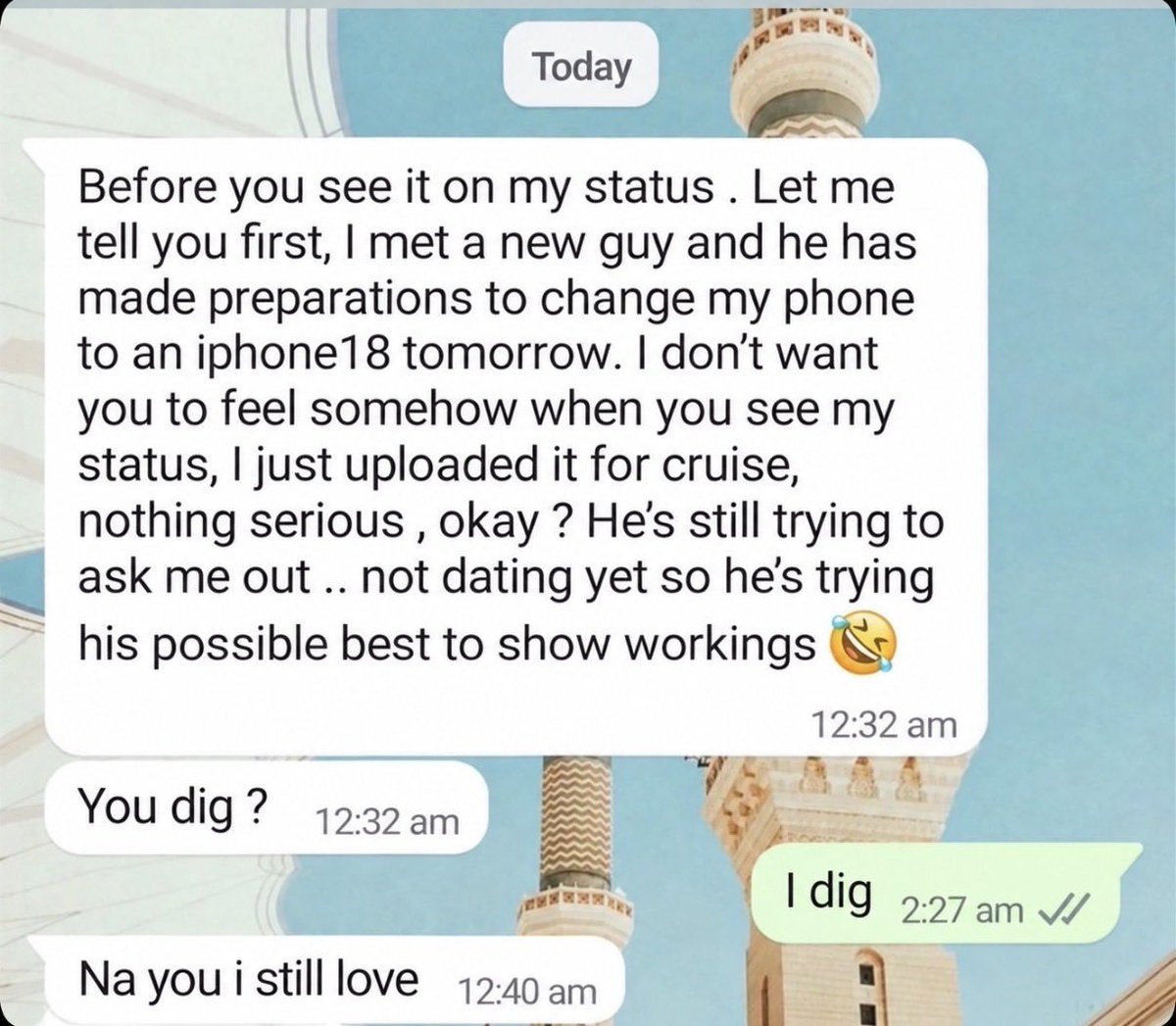 mark_bryan98361's tweet photo. Dem wan change my girl phone to iPhone 18 tomorrow but she say na me she still love 😂😂😂😂 https://t.co/dpQFKkW1Bx