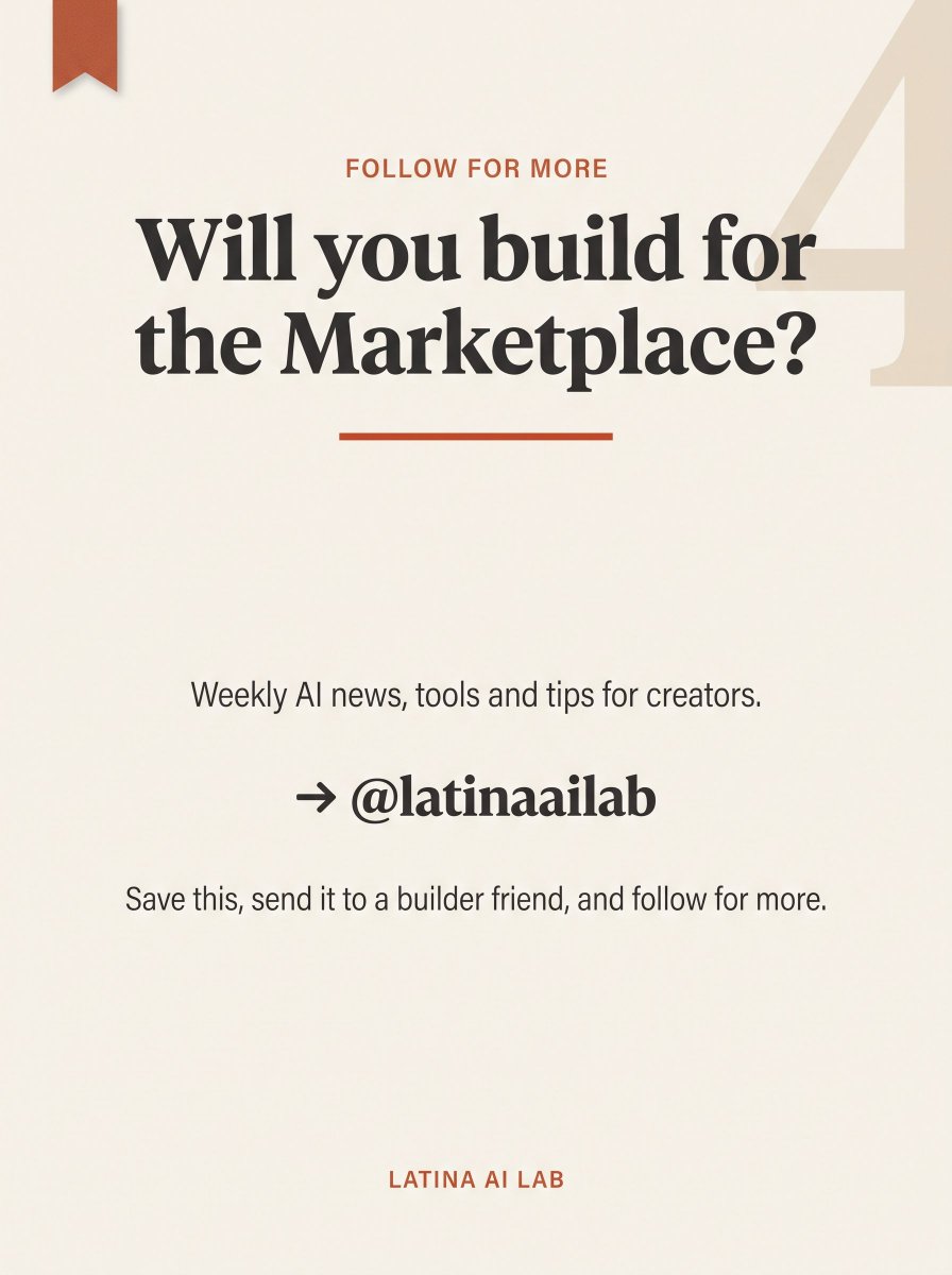 latinaailab's tweet photo. Claude just got an App Store moment. 🛒 #claude #claudeai #anthropic #claudemarketplace #mcp https://t.co/ruO0v74BJT