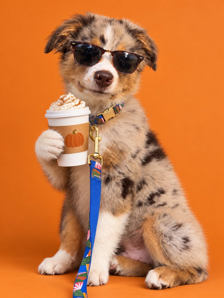 rambodogcoin's tweet photo. Its fall and you know what that means. Pumpkin spice lattes.  $rbdog https://t.co/QS6yuQH4fm