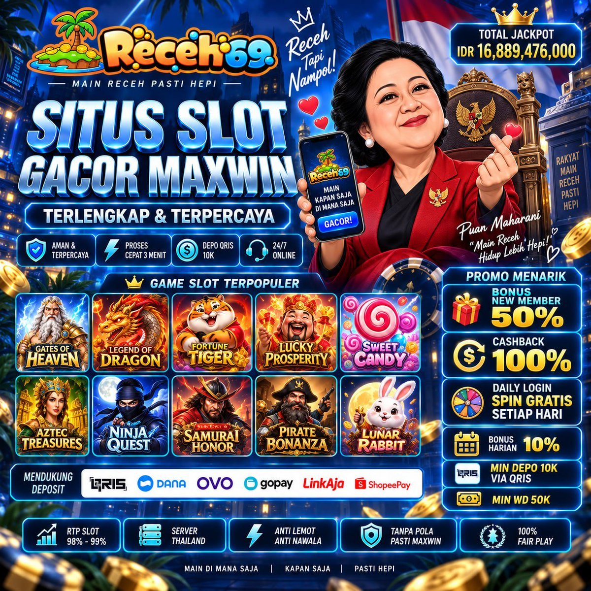 GrecciaPacchio2's tweet photo. 💥 Info Slot Gacor Hari Ini  
😱 Dari Sarapan Pagi Banyak Yang MaxWin
🎰 Provider Bijak &amp; Terpercaya  
🎮 Permainan Menarik 
🎯 Depo Via Gopay,Dana, e-wallet QRIS 2- detik 
📌 Cek Link ➜ https://t.co/T9ADM1Jrb9 https://t.co/IQIBMh7IUg