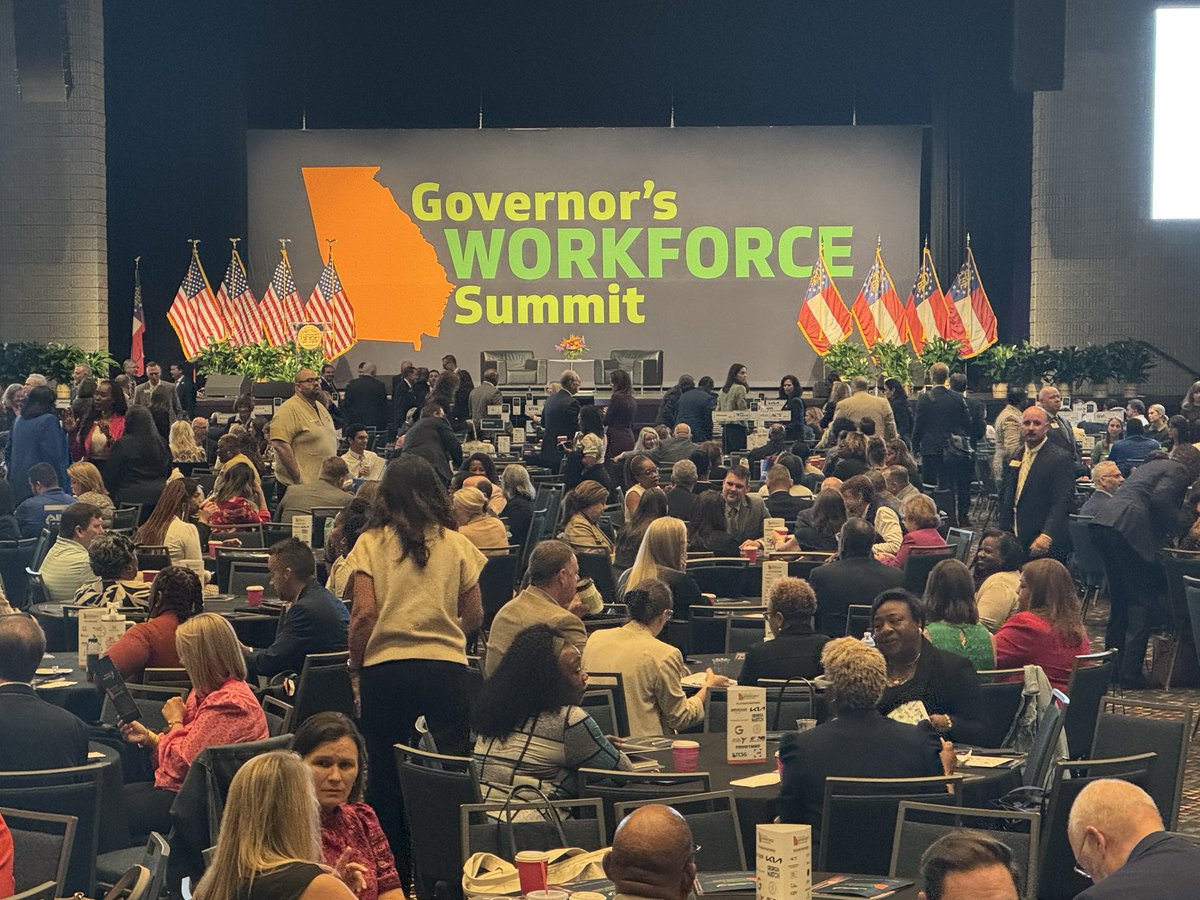 TCSG's tweet photo. Packed house for the annual Governor’s workforce summit! #gws26 https://t.co/6anA33Qcww