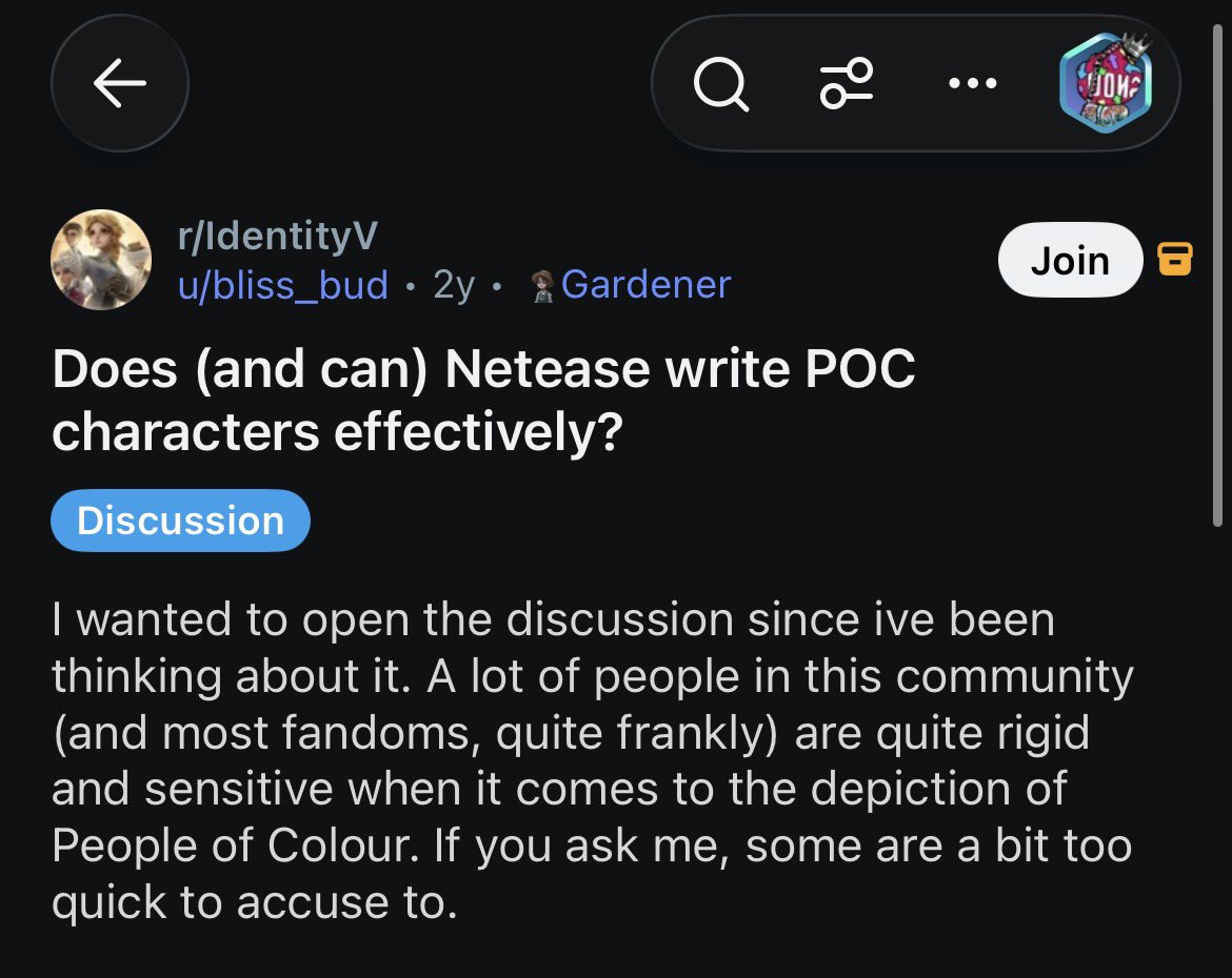 HeatnoHeater's tweet photo. @wiater56540565 @Warkanam @OrisaCowCorpse @Karmakku Also people pointed out netease has a history of racism even before the game dropped so id stop bootlicking if i were you cuz youre bootlicking a racist dev team who cant even balance their game in the first place https://t.co/k9gaaNCfW6