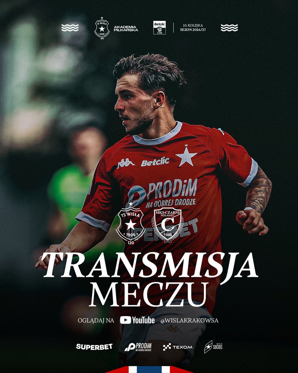 AkademiaWisly's tweet photo. 🎥Jeśli nie możesz być z nami na żywo, czekamy na ciebie podczas jutrzejszej transmisji!

Mecz #WISCZA już jutro. Początek o godzinie 13:00!

https://t.co/jIV5LZPXCv https://t.co/iMEr3qhU6O