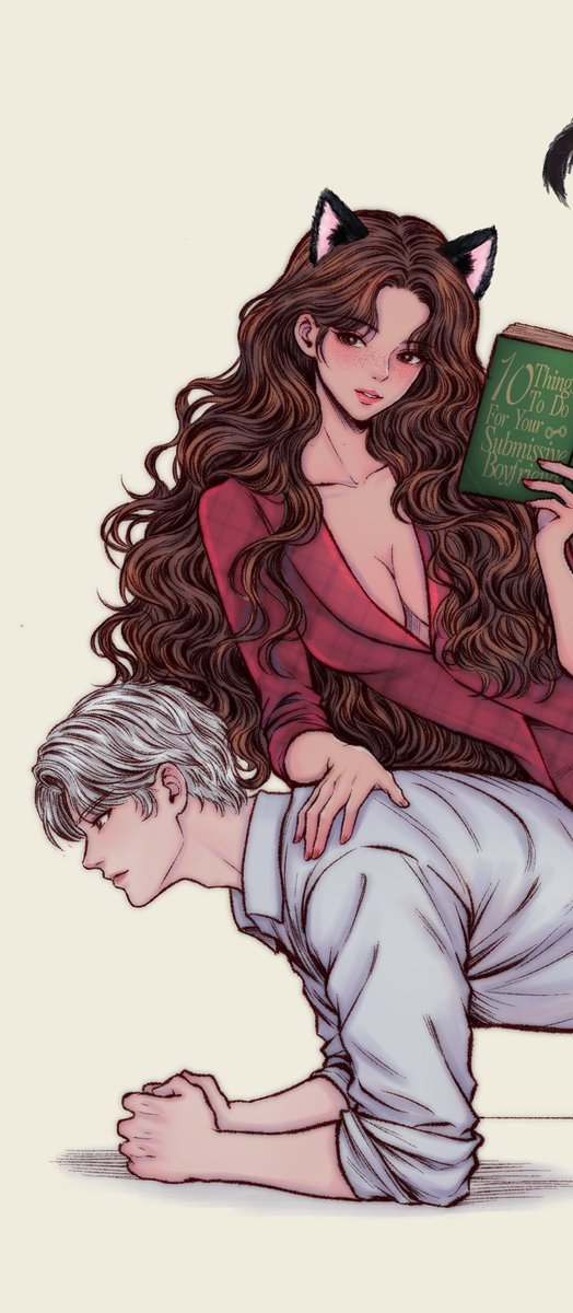 softkombuchaa's tweet photo. Day 24: Cat 

“Can you hold still for 2 minutes? I need to finish this chapter.”
“Yes.”
“Pardon?”
“Woof.”
“Good boy.”

#dramionemonth #dramione #dracomalfoy #hermionegranger https://t.co/i1uJBMiw5C