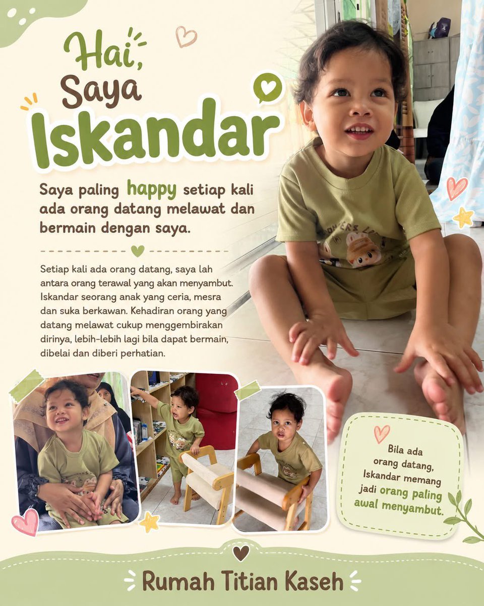 bumbungehsan's tweet photo. Anak-anak yatim ini perlukan bantuan kita segera! (Rumah Titian Kaseh)

Mari lah teruskan amalan sedekah yang mulia ini. Selain manfaat kepada si penerima, si pemberi juga mendapat banyak manfaatnya. Setiap hari, Nabi SAW berkata :

"Tidak ada satu hari pun di mana pada pagi harinya seorang hamba berada di padanya, melainkan dua malaikat turun kepadanya. Salah satu di antara keduanya berkata: 'Ya Allah, berikanlah ganti (harta) bagi orang yang berinfak.' Dan yang lainnya berkata: 'Ya Allah, berikanlah kerugian/kebinasaan (harta) kepada orang yang bakhil (menahan hartanya)."

Untuk 11 hari ini, kami akan berusaha sebarkan kisah rumah anak yatim ini supaya supaya ramai dapat membantu. Rumah amal ni melindungi 60 anak yatim & asnaf yang tiada tempat bergantung. 

Makcik yang menubuhkan rumah perlindungan ini, telah sekian lama bergelut dengan kesempitan kewangan dan tidak mampu membayar kos-kos bulanan untuk menjaga semua anak kecil disini..

Jadi kami disini ingin war-warkan tempat ni agar ramai yang mengetahui kesusahan mereka serta membantu mana yang boleh. Ayuh kita sedekah makanan dan sebarkan untuk anak yatim semua di rumah ni! 💔

SEDEKAH MAKANAN :
👉🏻 https://t.co/WxOjNvQ7pI
👉🏻 https://t.co/WxOjNvQ7pI
👉🏻 https://t.co/WxOjNvQ7pI