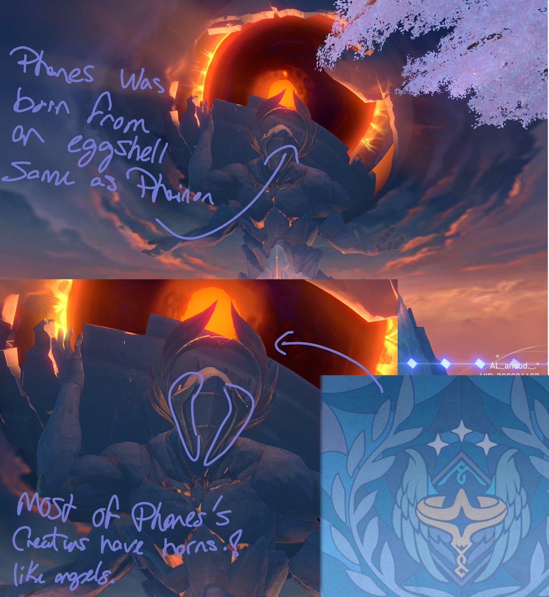 desertlotus_1's tweet photo. They share dreams, responsibilities, wishes, desires and love for humanity and more, the names is nothing compared to the other things, even their enemies are too close to be similar, abyss, black tide and honkai and gods.
That’s besides the design and their way of thinking. https://t.co/CXfMe1eLuY
