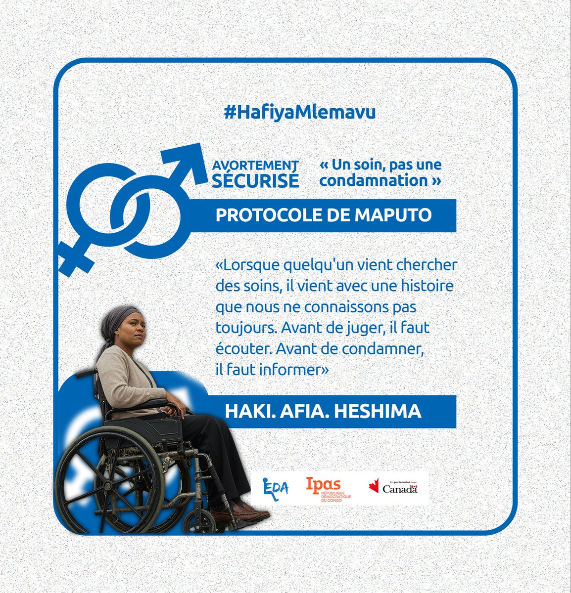Aridjafran's tweet photo. @enable_rdc Avant de conclure qu’une personne ne peut pas demandons-lui d’abord ce dont elle a besoin.
Les services de santé doivent être accessibles, inclusifs et adaptés aux besoins des personnes handicapées @MakokiYaMwasi @Mulunda_JC https://t.co/K8mI0nnNVf