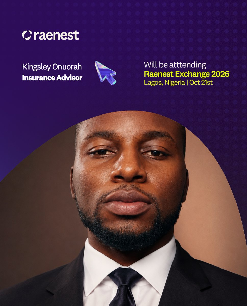 fadvisor1947's tweet photo. Looking forward to connecting at Raenest Exchange 2026. 🌍

Will you be in Lagos? Let’s schedule a time to chat about how my role as an Insurance Advisor can help you manage risks while exploring new opportunities. https://t.co/NTfiGEBuhp
