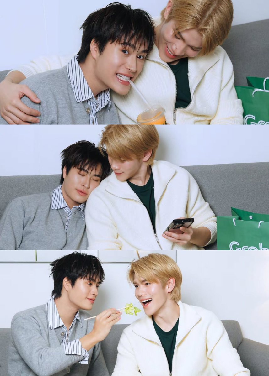GemFourthTeam's tweet photo. Clingiest Bok and his prettiest Bibi, our sweetest most gorgeous Perfect Match boyfriends 🐶🐱🪥🌻💖

#GeminiFourth #เจมีไนน์โฟร์ท
#Gemini_NT #FourthNattawat https://t.co/mGLaSc4FSN